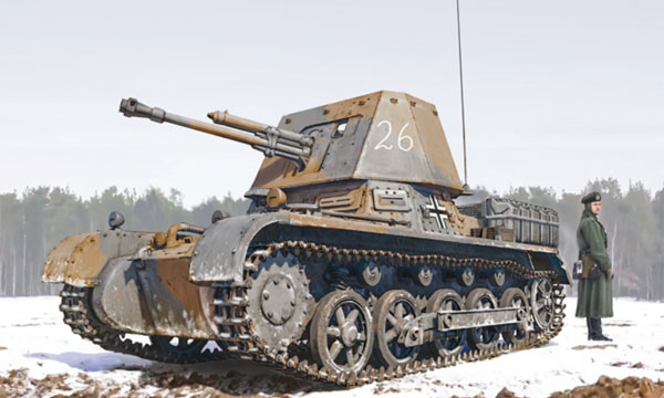 militaire Italeri Panzerj&auml;ger I