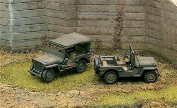 militaire Italeri 1/4 ton 4X4 Utility Truck