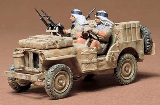 militaire Tamiya SAS Jeep         