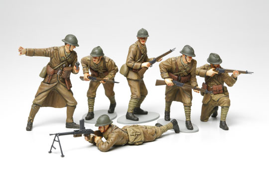 militaire Tamiya Infanterie Fran&ccedil;aise 1940