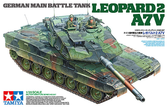 militaire Tamiya Leopard 2 A7V 
