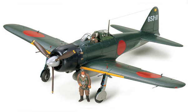 avion Tamiya A6M5 Zero Model 52 