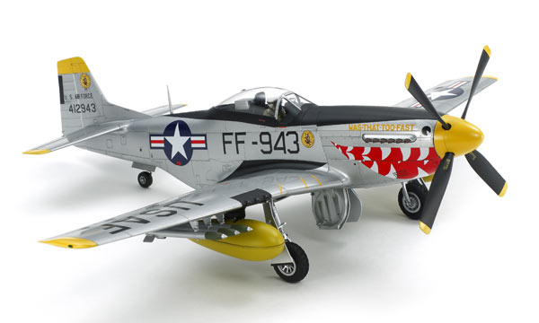 avion Tamiya F-51D Mustang Guerre de Cor&eacute;e