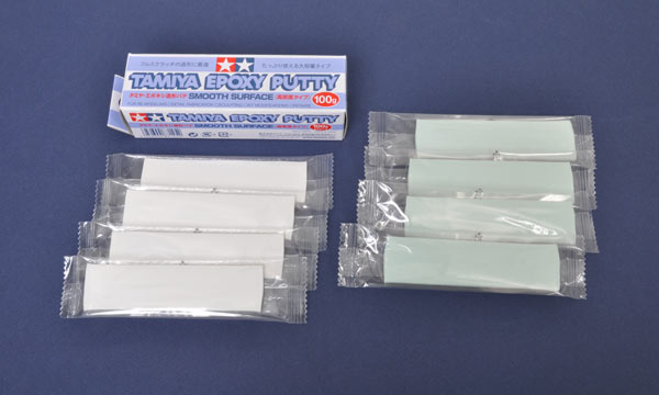 T2M maquette finition Tamiya Mastic Epoxy Surface Lisse