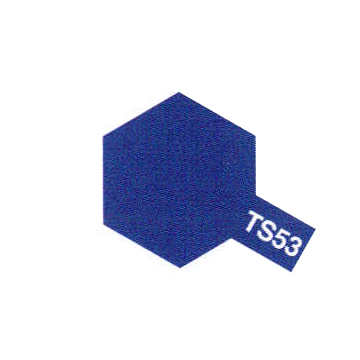 peinture Tamiya TS53 Bleu Fonc&eacute; M&eacute;tal brillant