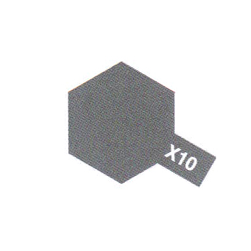 peinture Tamiya X10 Gris Acier brillant