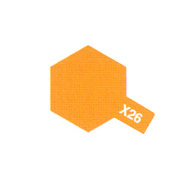 peinture Tamiya X26 Orange translucide