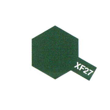 peinture Tamiya XF27 Vert Noir mat  