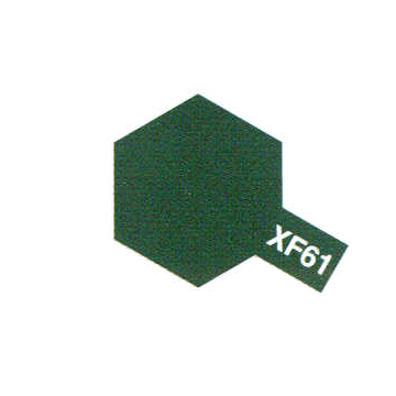 peinture Tamiya XF61 Vert Fonc&eacute; mat 