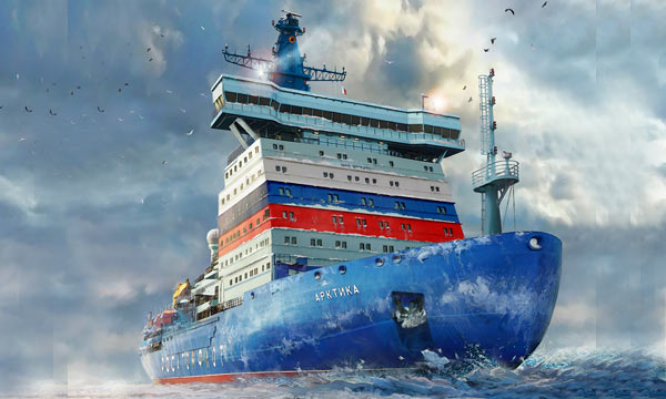 bateau Zvezda Brise-Glace Arktika